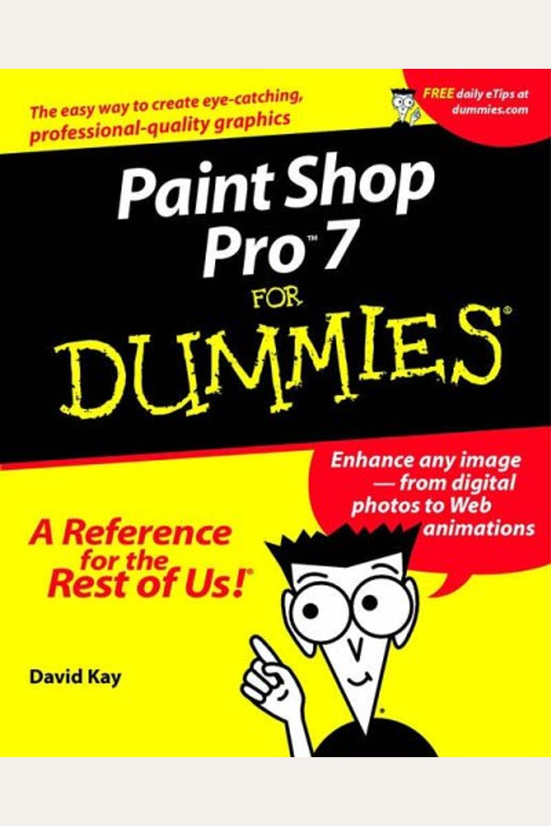 Buy Paint Shop Pro 7 For Dummies Book By Terri Gibbs