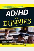Ad/Hd For Dummies