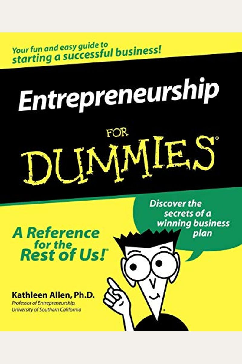 Buy Entrepreneurship For Dummies Book By Kathleen R Allen