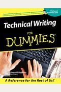 Technical Writing For Dummies
