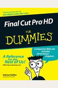 Final Cut Pro Hd For Dummies