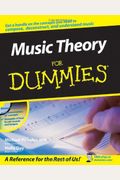 Music Theory For Dummies [With Cdrom]
