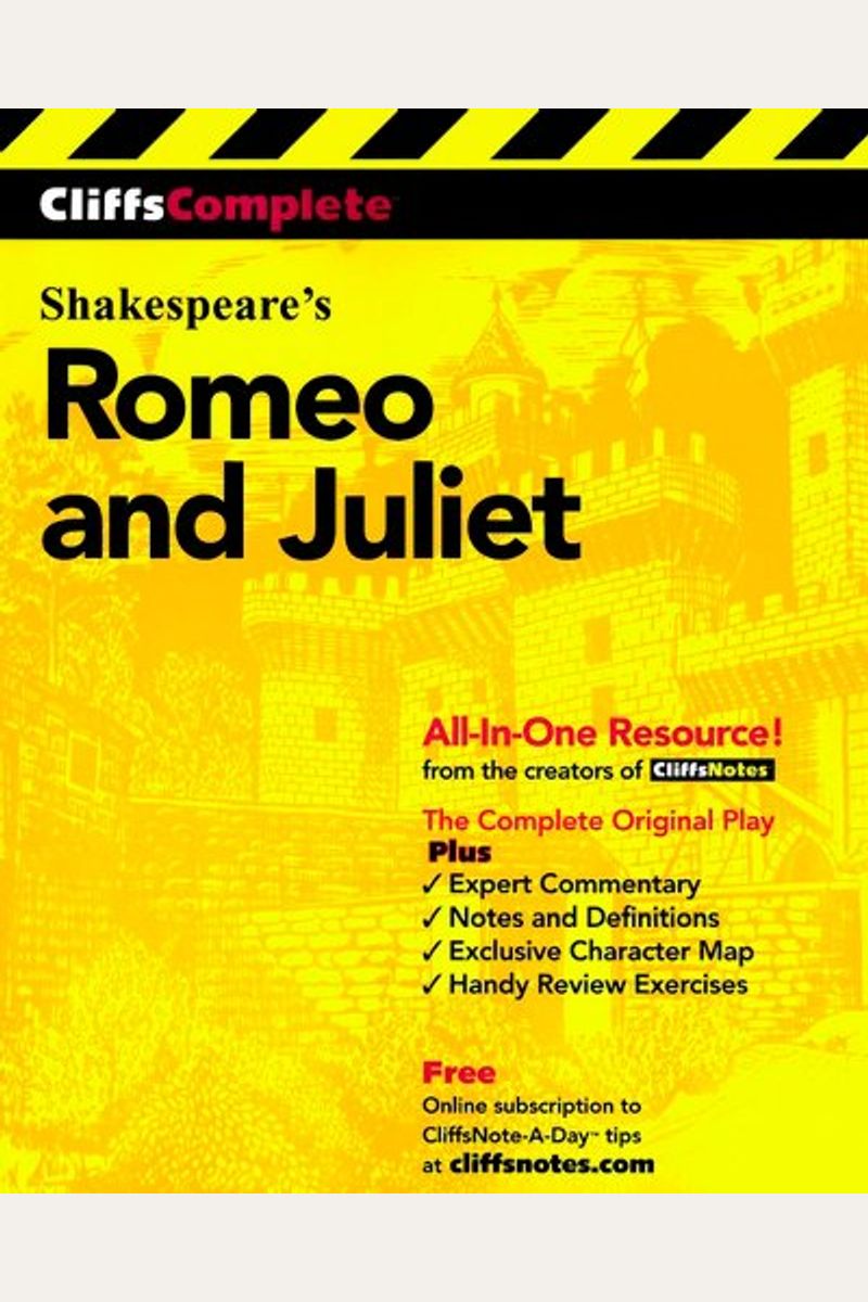 Cliffscomplete Romeo And Juliet
