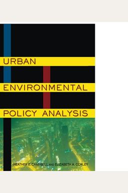 Urban Environmental Policy Analysis Urban Environmental Policy Analysis