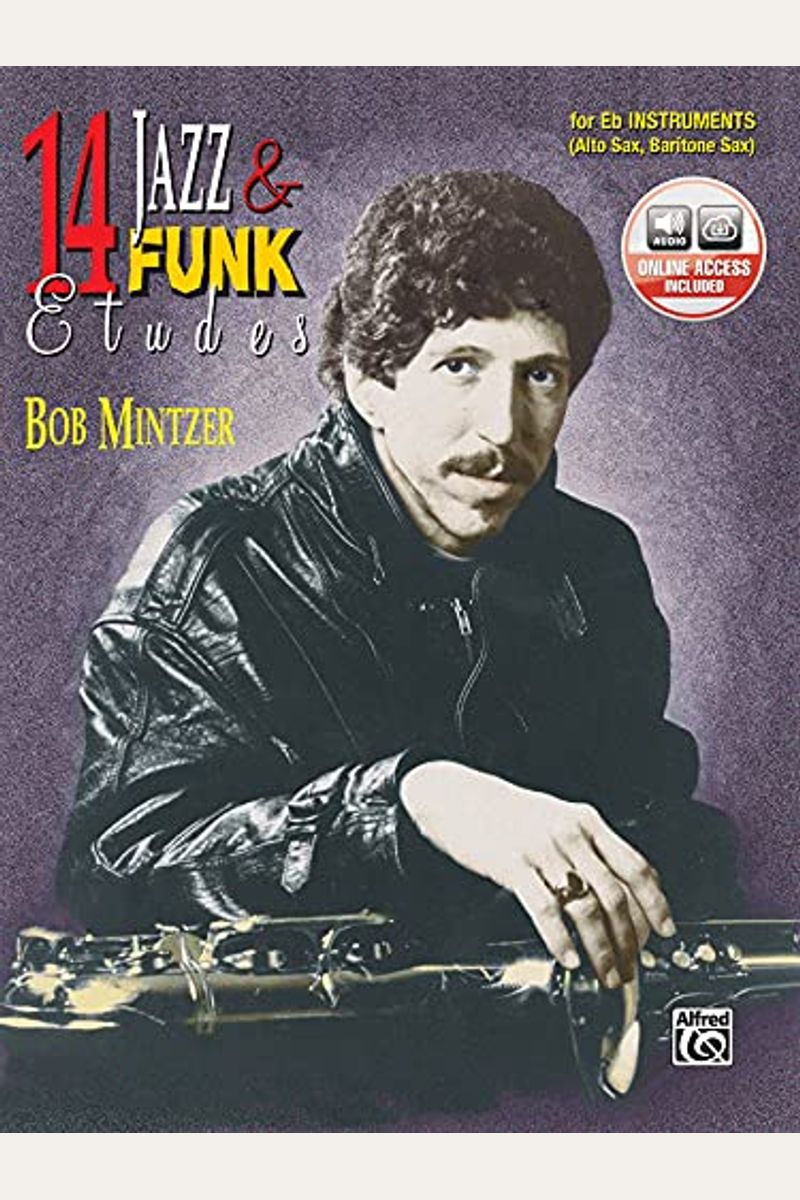 Buy 14 Jazz & Funk Etudes EFlat Instrument (Alto Sax, Baritone Sax