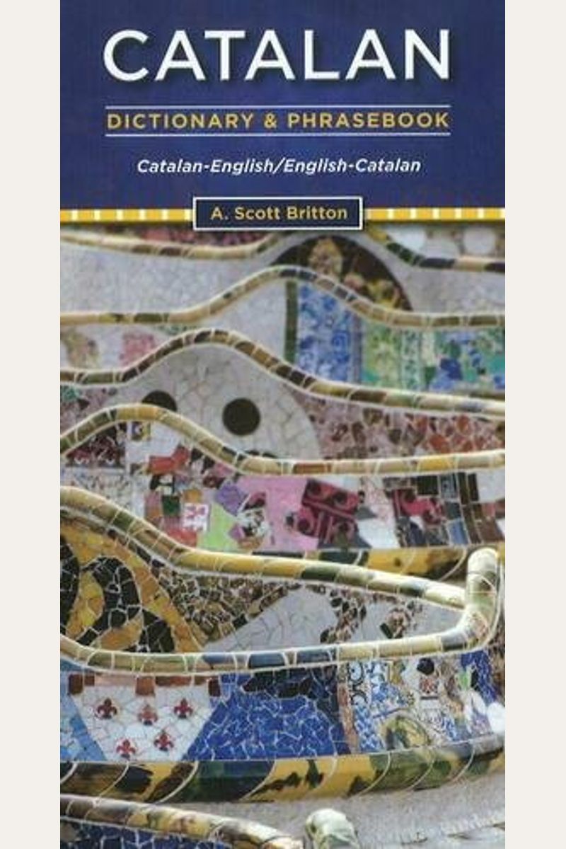 Buy Catalan Dictionary & Phrasebook Book By A Britton