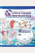 20 Bible Verses Every Child Should Know [With] Music Cd