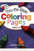 Thru-the-Bible Coloring Pages: Ages 3-6 (Heartshaper)