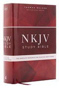 Nkjv Study Bible, Premium Calfskin Leather, Brown, Full-Color, Red Letter Edition, Indexed, Comfort Print: The Complete Resource For Studying God's Wo