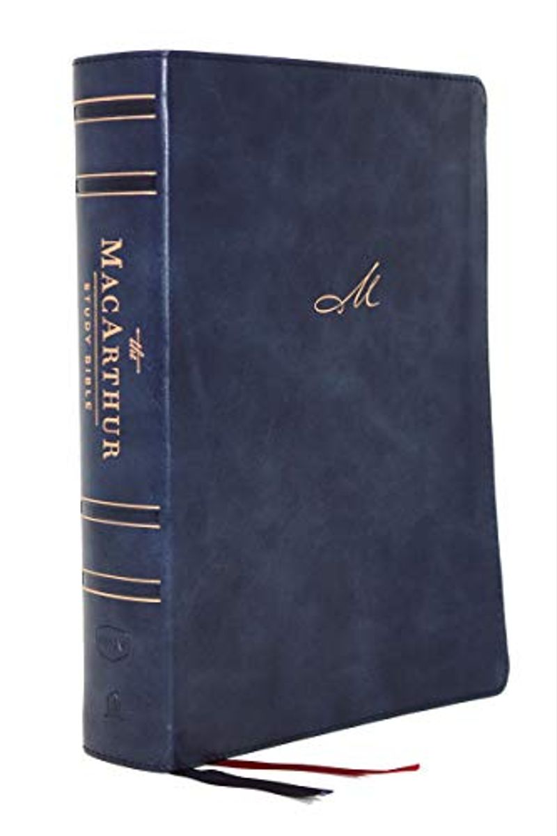 Nkjv, MacArthur Study Bible, 2nd Edition, Leathersoft, Blue, Indexed, Comfort Print: Unleashing God's Truth One Verse at a Time