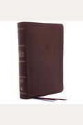 The Kjv, Open Bible, Genuine Leather, Brown, Red Letter Edition, Comfort Print: Complete Reference System