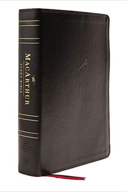 Nasb, MacArthur Study Bible, 2nd Edition, Leathersoft, Black, Comfort Print: Unleashing God's Truth One Verse at a Time