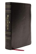 Nasb, MacArthur Study Bible, 2nd Edition, Leathersoft, Black, Thumb Indexed, Comfort Print: Unleashing God's Truth One Verse at a Time