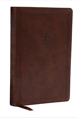 Nrsv, Catholic Bible, Gift Edition, Leathersoft, Brown, Comfort Print: Holy Bible Nrsv, Catholic Bible, Gift Edition, Leathersoft, Brown, Comfort Print: Holy Bible