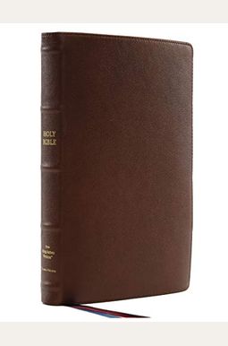 Nkjv, Thinline Reference Bible, Large Print, Premium Goatskin Leather, Brown, Premier Collection, Comfort Print Nkjv, Thinline Reference Bible, Large Print, Premium Goatskin Leather, Brown, Premier Collection, Comfort Print