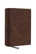 The Net, Abide Bible, Leathersoft, Brown, Comfort Print: Holy Bible