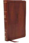 Nkjv, Reference Bible, Compact, Leathersoft, Brown, Red Letter Edition, Comfort Print: Holy Bible, New King James Version