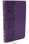 Nkjv, Reference Bible, Personal Size Large Print, Leathersoft, Purple, Red Letter Edition, Comfort Print: Holy Bible, New King James Version