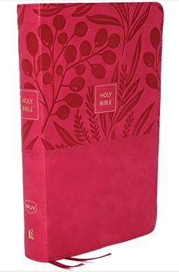 Nkjv, Reference Bible, Personal Size Large Print, Leathersoft, Pink, Red Letter Edition, Comfort Print: Holy Bible, New King James Version Nkjv, Reference Bible, Personal Size Large Print, Leathersoft, Pink, Red Letter Edition, Comfort Print: Holy Bible, New King James Version