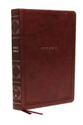 Nkjv, Reference Bible, Super Giant Print, Leathersoft, Brown, Red Letter Edition, Comfort Print: Holy Bible, New King James Version