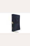 Net Bible, Thinline Art Edition, Large Print, Leathersoft, Blue, Comfort Print: Holy Bible