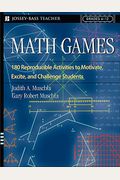 Math Games: 180 Reproducible Activities to Motivate, Excite, and Challenge Students Grades 6-12