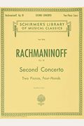 Concerto No. 2 In C Minor, Op. 18: Schirmer Library Of Classics Volume 1576 Piano Duet