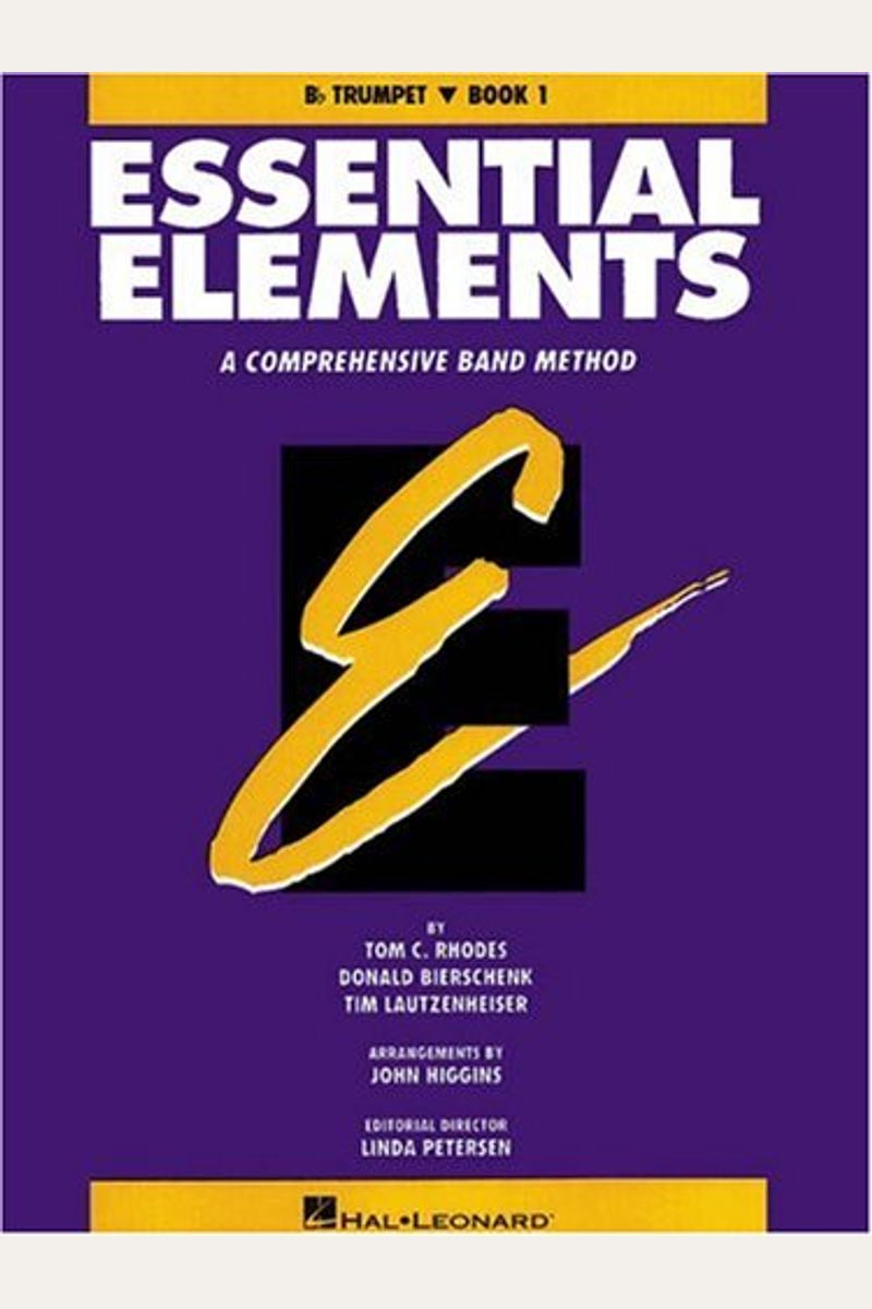 Buy Essential Elements, Book 1 Trumpet A Comprehensive Band Method