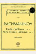 Etudes-Tableaux Op. 33 (1st And 2nd Versions), Op. 39: Urtext Of The Rachmaninoff Critical Edition Piano Solo