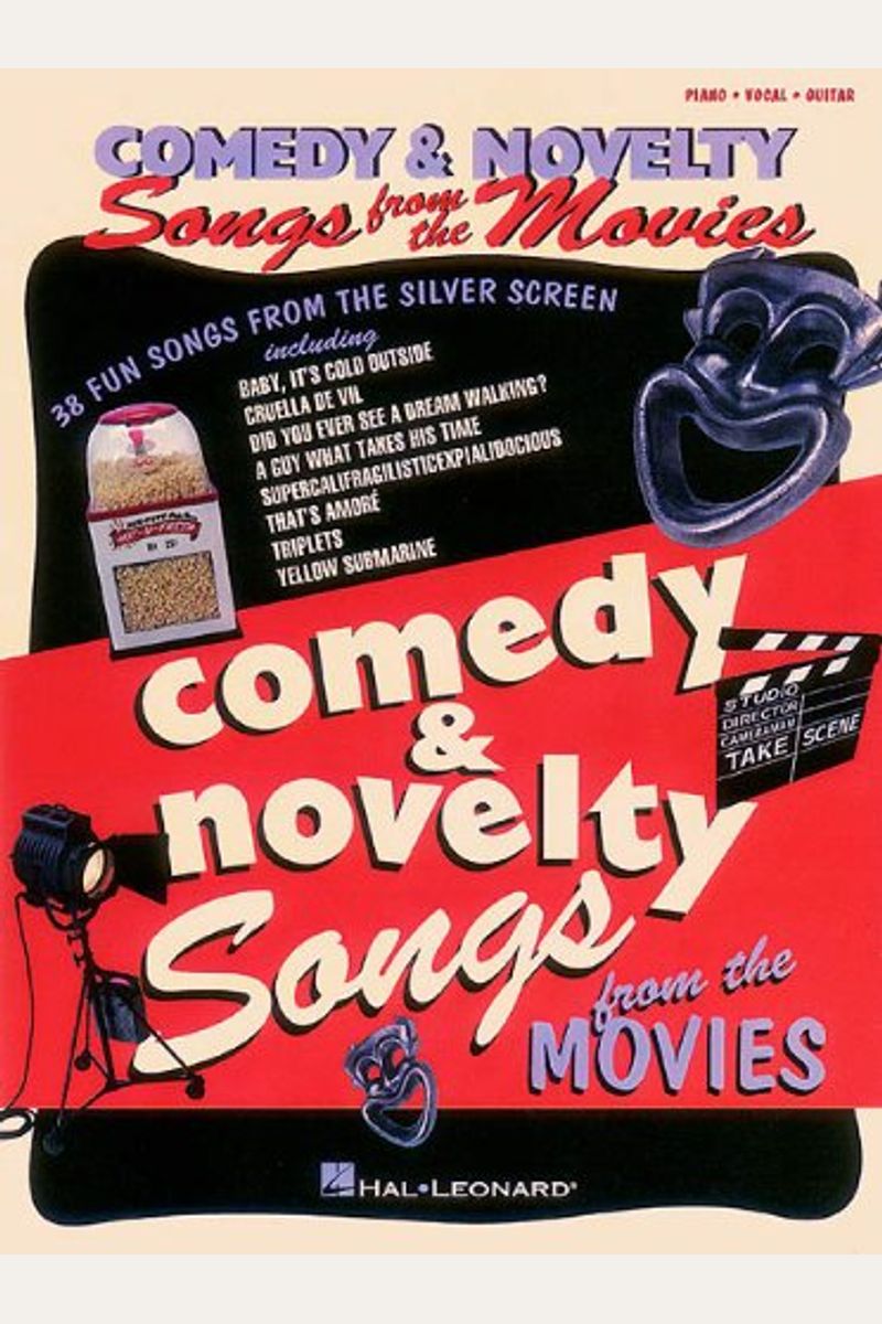 Buy Comedy & Novelty Songs From The Movies Book By Collins Uk