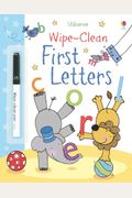 Wipe-Clean First Letters (Usborne Wipe-Clean Books)