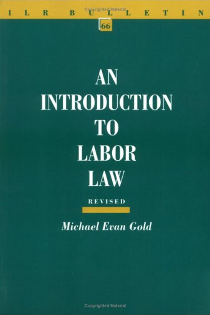 An Introduction to Labor Law (ILR Bulletin)