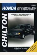 Honda Civic, Crx, and del Sol, 1984-95