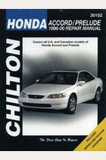 Honda Accord and Prelude, 1996-00
