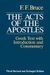 The Acts Of The Apostles: The Greek Text With Introduction And Commentary