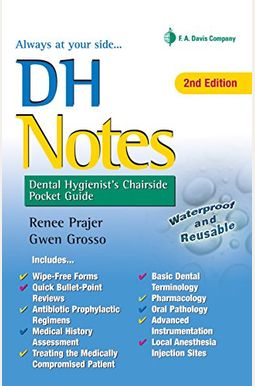 Dh Notes: Dental Hygienist's Chairside Pocket Guide
