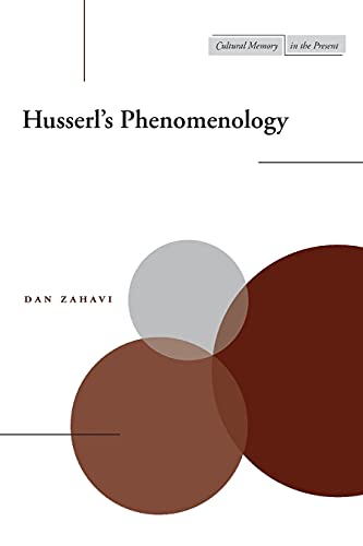 Buy Husserl's Phenomenology Book By: Dan Zahavi