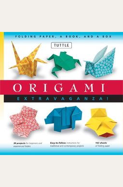 Origami Extravaganza! Folding Paper, a Book, and a Box: Origami Kit  Includes Origami Book, 38 Fun Projects and 162 Origami Papers: Great for  Both Kids