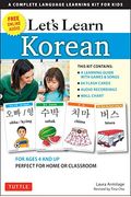 Let's Learn Korean Kit: 64 Basic Korean Words and Their Uses (Flash Cards, Free Online Audio, Games & Songs, Learning Guide and Wall Chart)