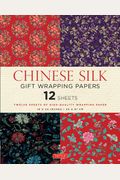 Chinese Silk Gift Wrapping Papers: 12 Sheets of High-Quality 18 X 24 Inch Wrapping Paper