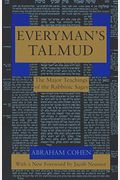 Everyman's Talmud: The Major Teachings Of The Rabbinic Sages