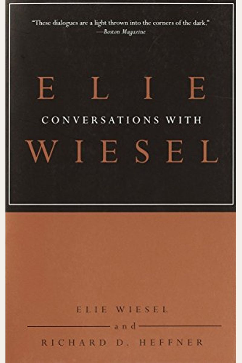 Conversations With Elie Wiesel