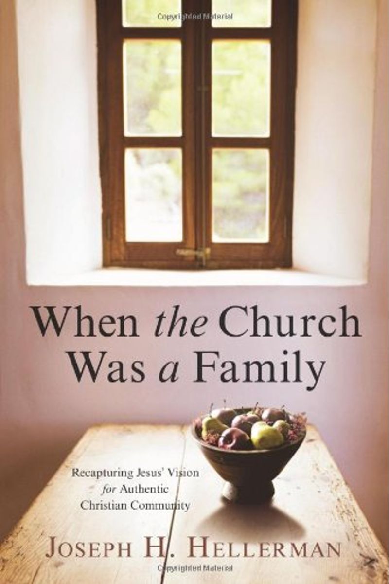When The Church Was A Family: Recapturing Jesus' Vision For Authentic Christian Community
