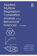 Applied Multiple Regression/Correlation Analysis For The Behavioral Sciences