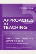 Approaches To Teaching