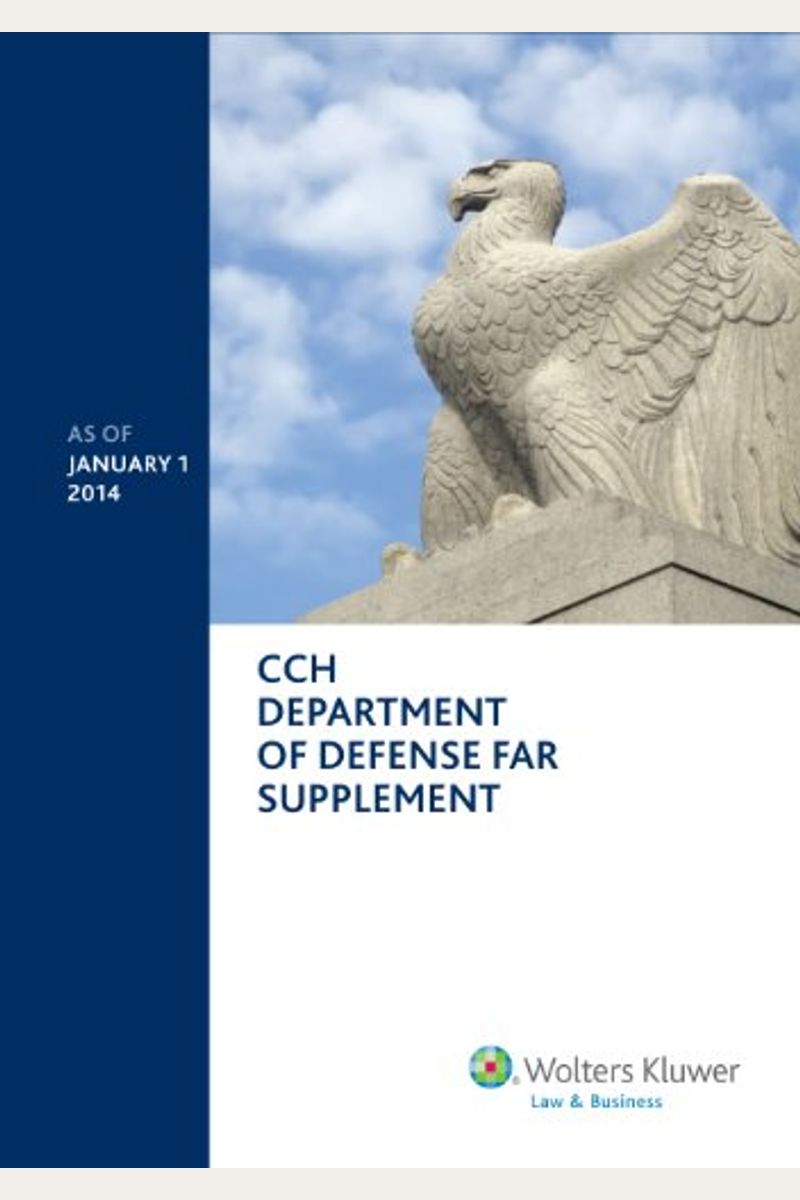 Buy Department of Defense FAR Supplement (DFAR) as of January 1 2014