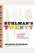 Ruhlman's Twenty: 20 Techniques, 100 Recipes, a Cook's Manifesto (the Science of Cooking, Culinary Books, Chef Cookbooks, Cooking Techni
