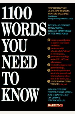 1100 Words You Need To Know 1100 Words You Need To Know