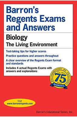 Barron's Regents Exams And Answers: Biology--The Living Environment Barron's Regents Exams And Answers: Biology--The Living Environment