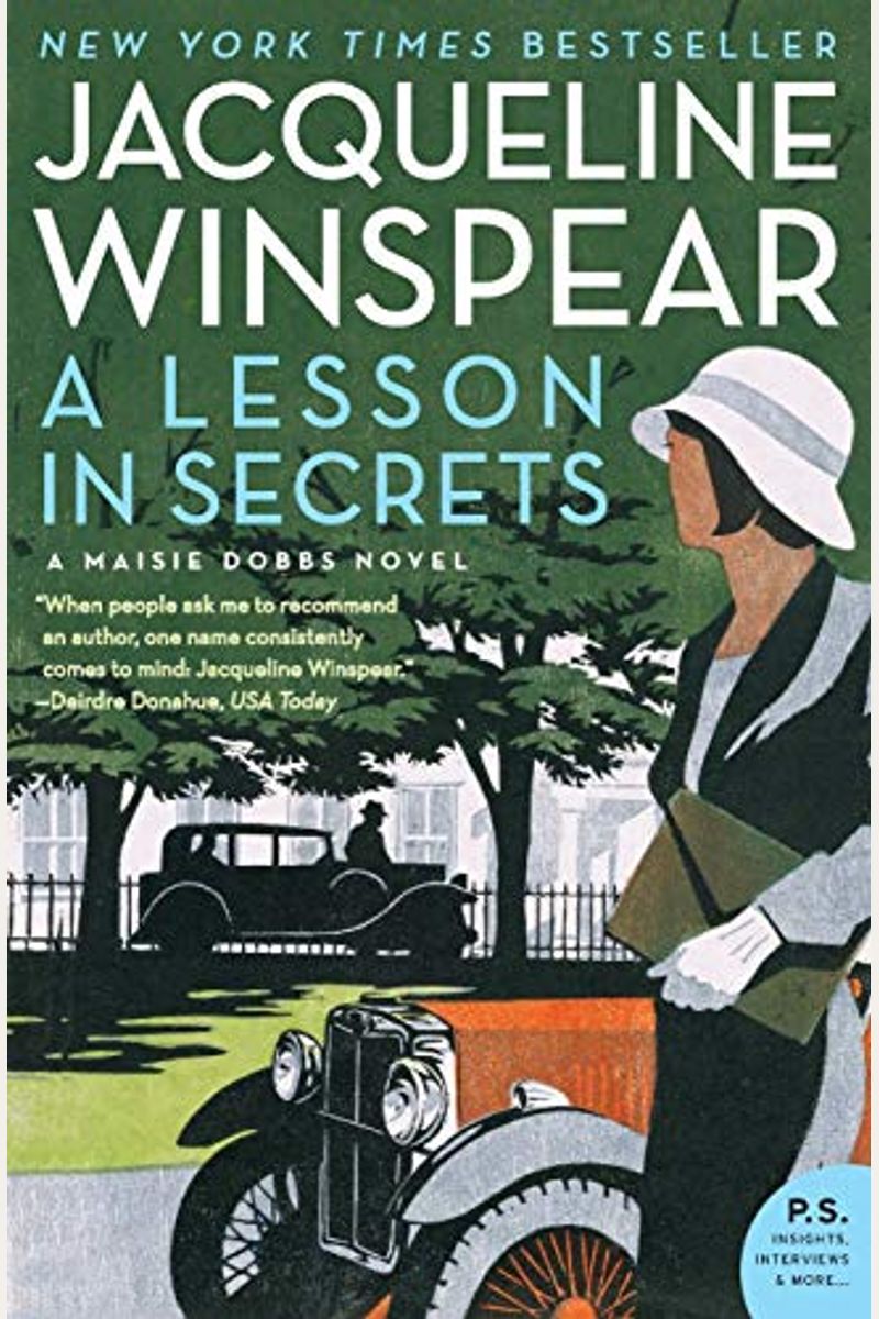 A Lesson In Secrets: A Maisie Dobbs Novel